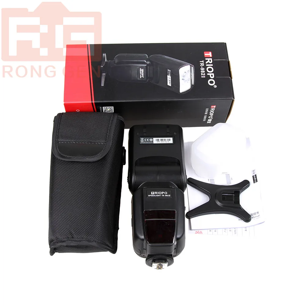 TRIOPO TR 982 II 1/8000 HSS Multi LCD Wireless Master Slave Mode Flash светильник Speedlite для Nikon DSLR Camera Trigger|speedlite for