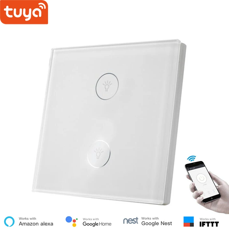 Умный настенный светильник с Wi Fi 1 2 3 банды сенсорный/Wifi/приложение пульт