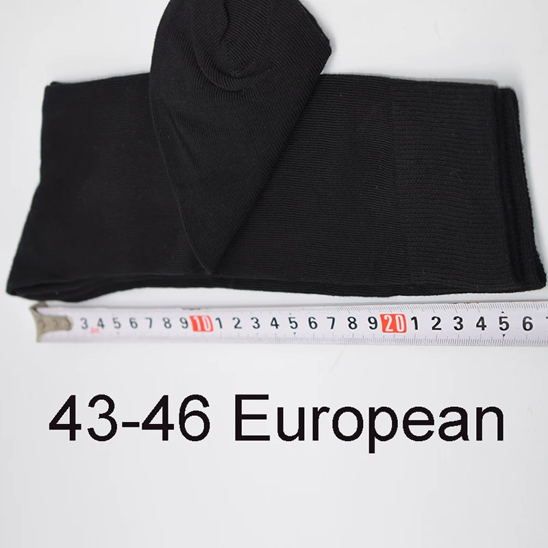 Fcare/10 шт. = 5 пар длинные черные носки из чесаного хлопка деловые calze uomo lunghe chaussette homme