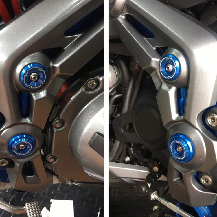 

Motorcycle Plug Bolt Screw Cover for Kawasaki z900 Body Decoration Aluminum Screw Frame Hole Cover Frame Hole Cap Cover