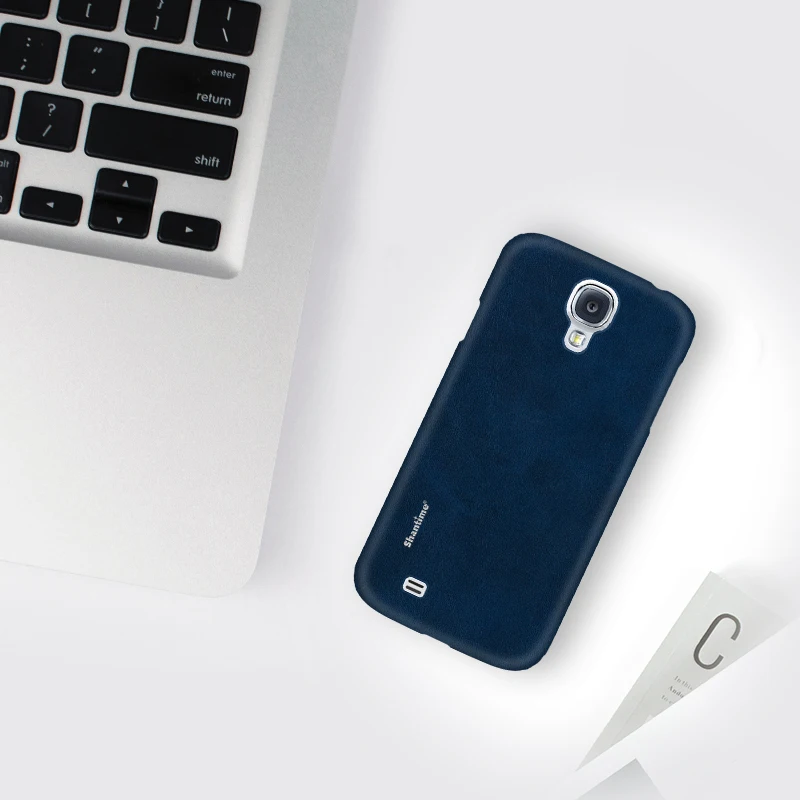 Blue Роскошный Винтажный чехол из искусственной кожи чехол для samsung Galaxy Mega 6,3 I9200, чехол для телефона для samsung Galaxy S4, бизнес-Чехол - Цвет: Blue