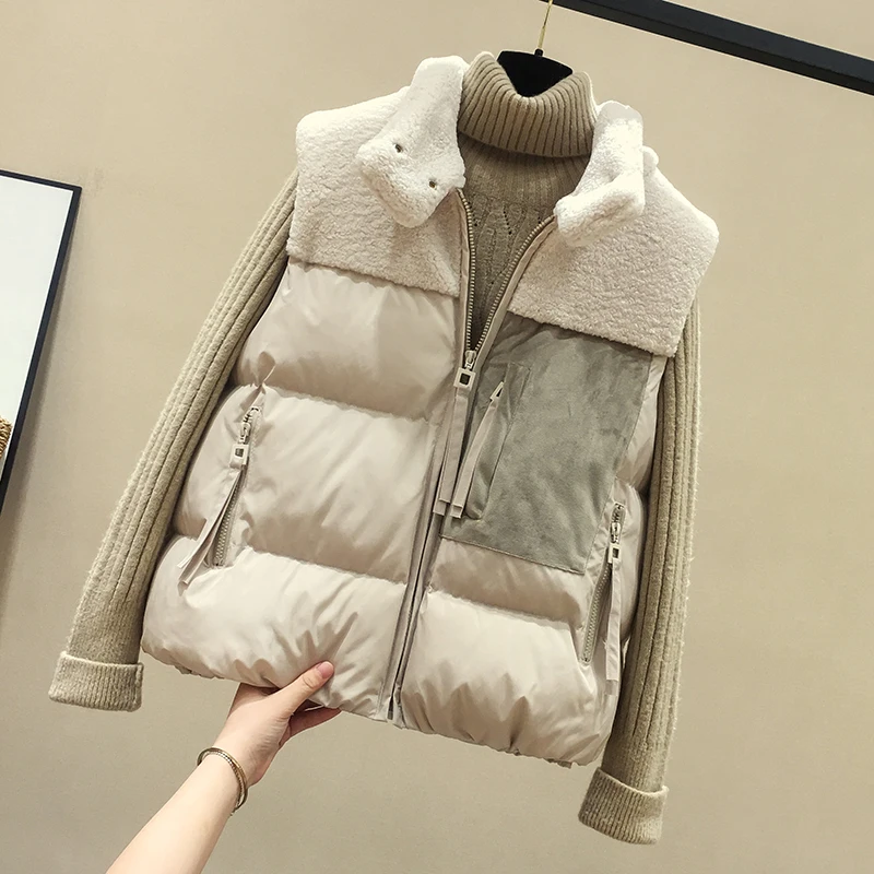

2019 New Autumn And Winter Women Cotton Vest White Duck Down Soft Warm Waistcoat Plus Size Female Outwear Brand Vest Coat