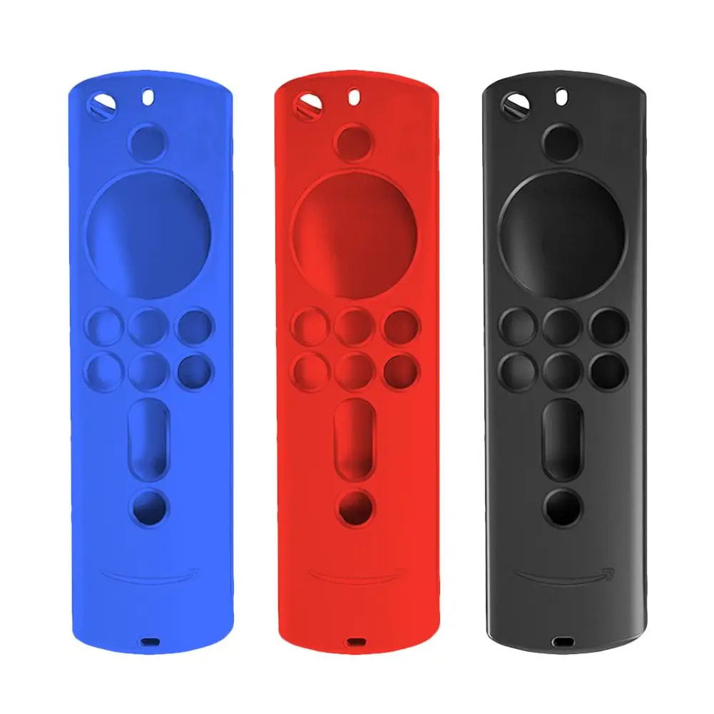 Remote Control Silicone Case For Fire TV Stick 4K Voice 5.9inch Anti-slip Dustproof Shock Protective Cover | Электроника