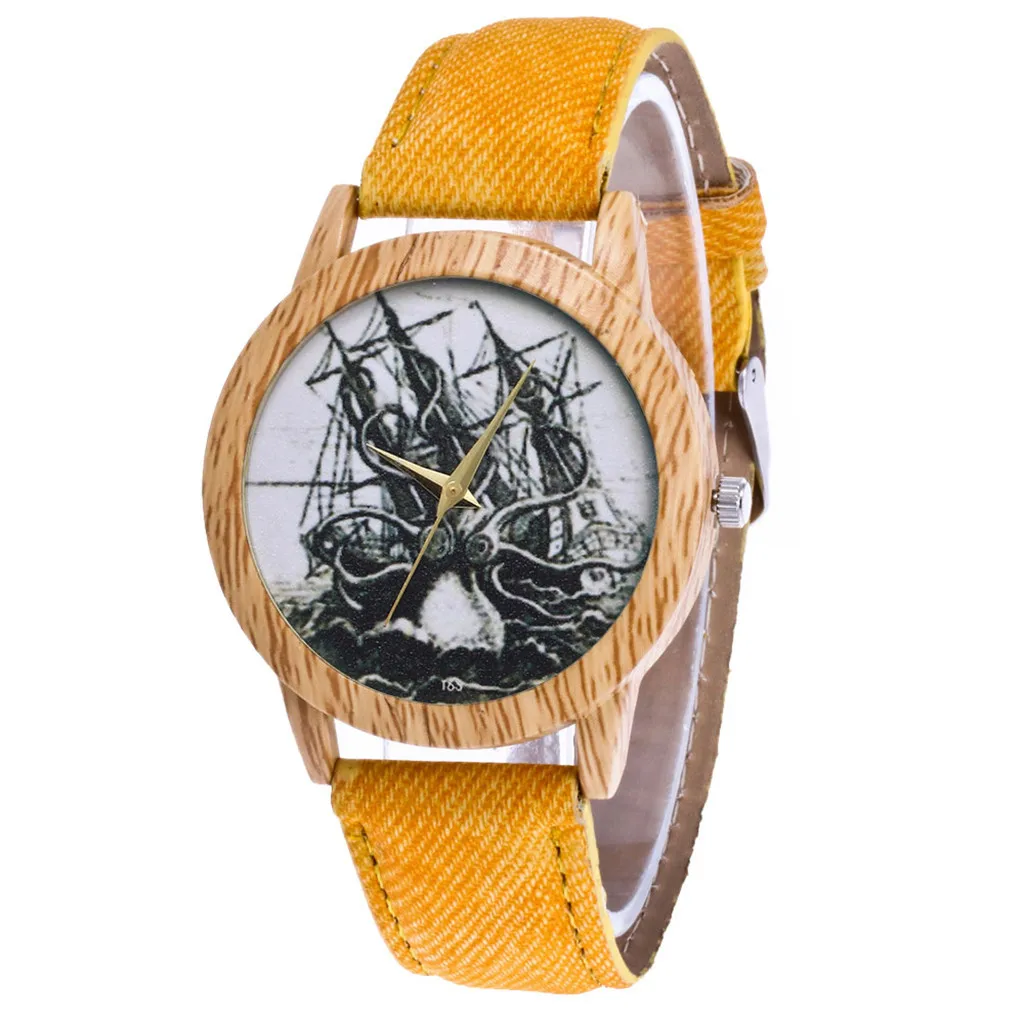 Reloj mujer женские модные повседневные кожаный ремешок аналог кварцевые круглые
