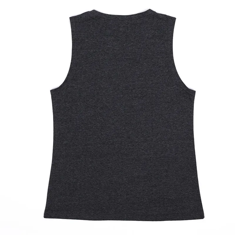 Модная женская майка без рукавов футболка 2019 летние майки свободная женские