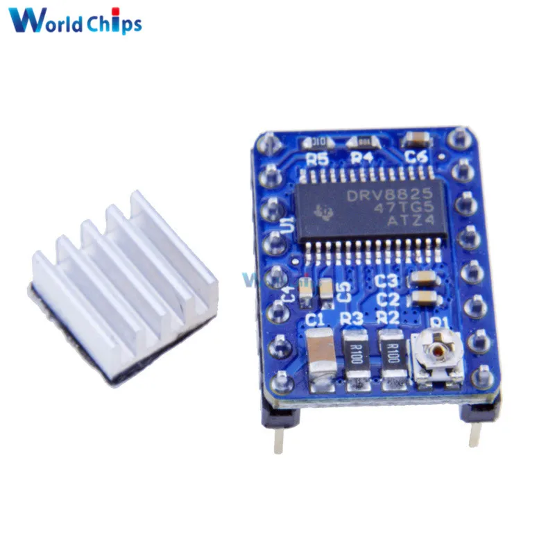 Запчасти для 3D принтера StepStick DRV8825 DRV 8825 драйвер шагового двигателя Ramps 1 4 Reprap