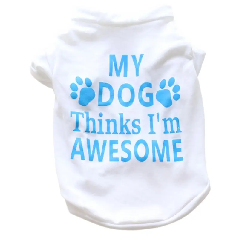 2019 жилет для маленьких собак рубашка одежда щенков футболка осенняя аксессуары