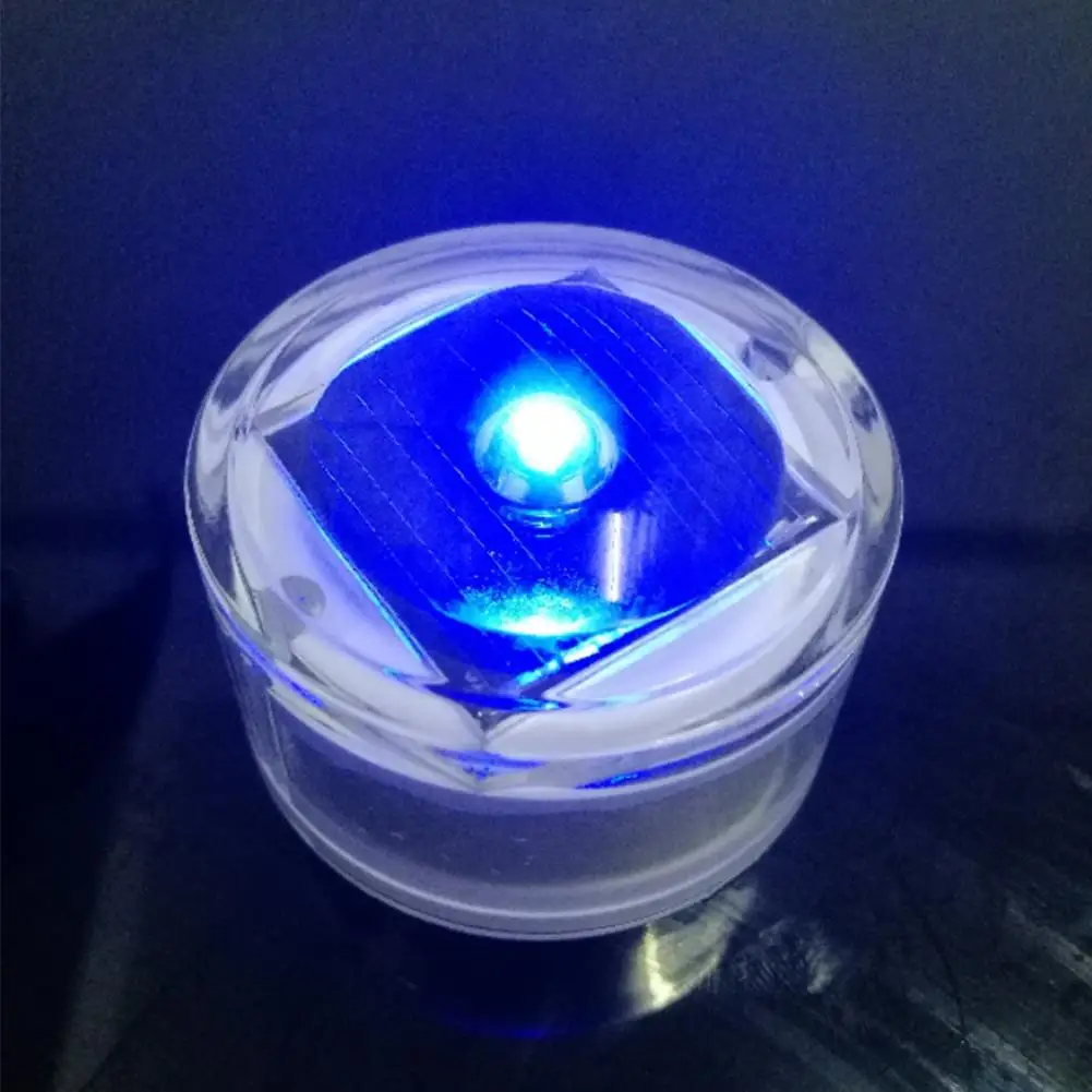 Blue LumiParty водонепроницаемый Солнечный Свет дорожный светильник Открытый наземный Сад Путь Водонепроницаемый напольный свет Ярд точечная лампа всегда свет - Испускаемый цвет: Blue