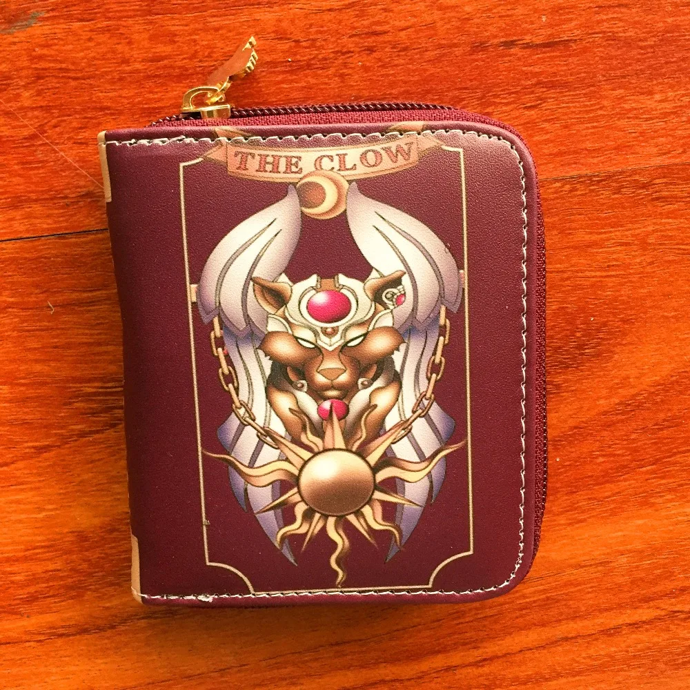 Новый Косплей карта аниме captor sakura женский кошелек кредитница держатели