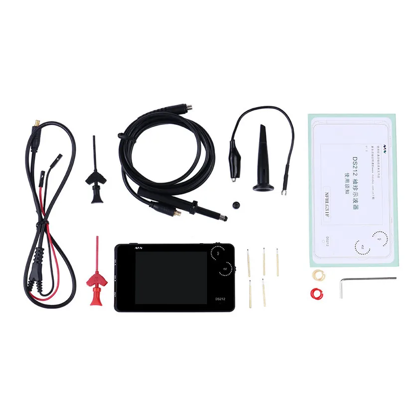 Цифровой осциллограф CARPRIE MINI DS212 15001K цифровой с корпусом td0712 Прямая