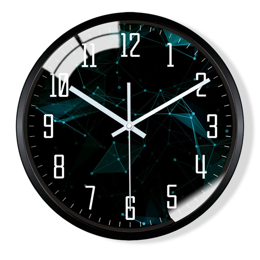 Тихий металлический телефон цифровой большой кухонный Orologio настенные