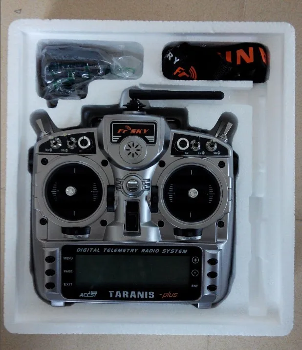 FrSky 2 4G Taranis X9D Plus + 16CH телеметрический радиопередатчик (с открытым исходным кодом) |