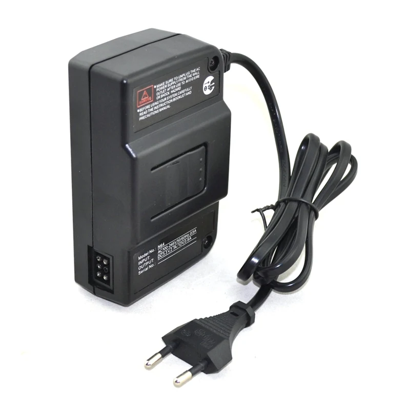 10 шт. высокое качество US/EU/AU/Великобритания Plug адаптер переменного тока Питание Зарядное устройство для Nintendo для N64 мощность шнур - Цвет: EU