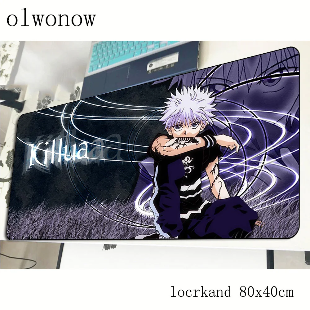 Игровой коврик для мыши HUNTERxHUNTER с HD рисунком 800x400x2 мм крутой эргономичный новый