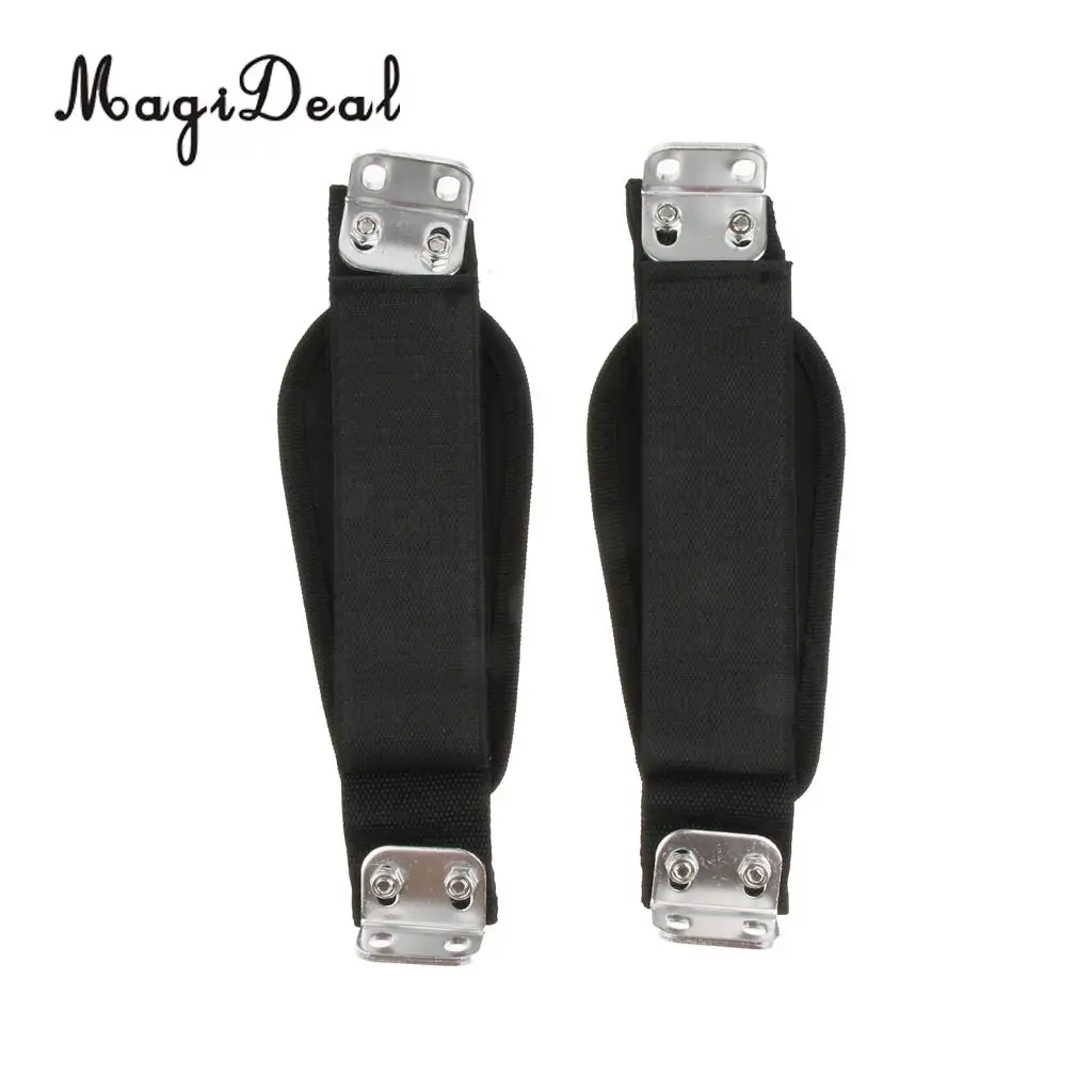 

MagiDeal 2pcs Nylon Longboard Foot Fixing Band Skateboard Adjustable Stand Feet Holding Strap Keep Rider Standing