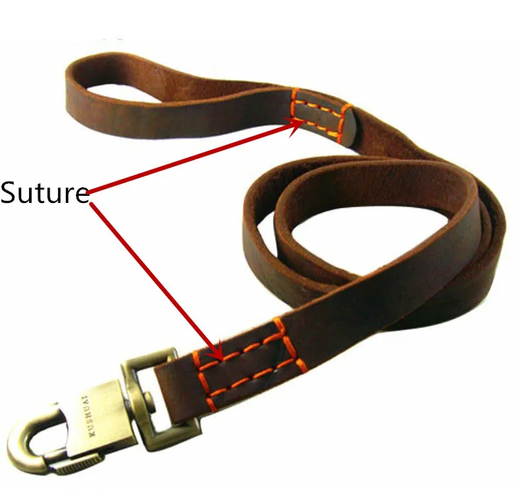 Плетеный поводок ручной работы из коровьей кожи шириной 2 5 см мягкий прочный