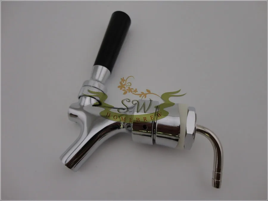 

Draft Beer tap,homebrew Beer Dispenser kegging tap,Faucet chrome plating with plastic handle