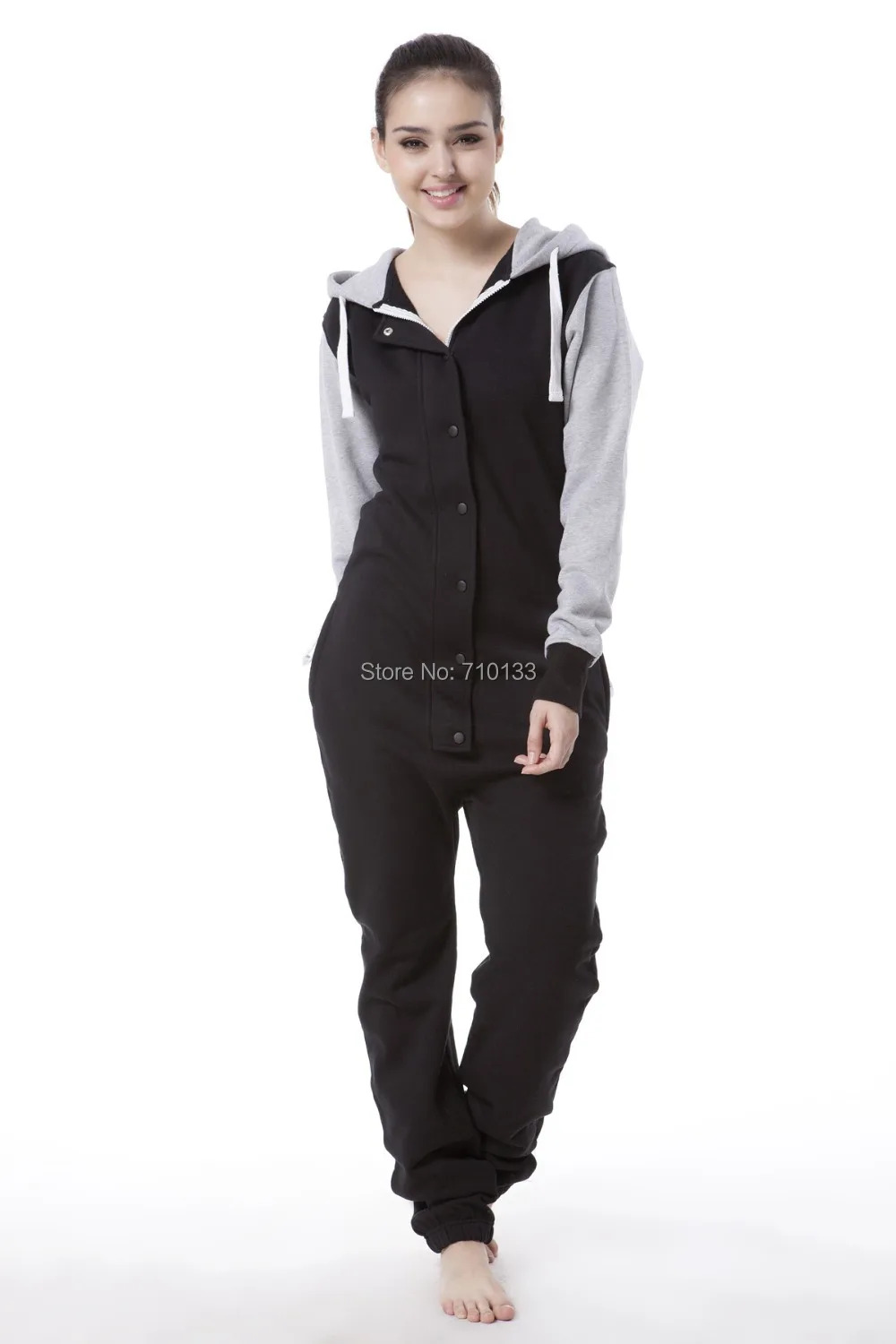 

nordic way baseball one piece jumpsuit adult onesies unisex playsuit hoody romper hoodie fleece cotton women clothes