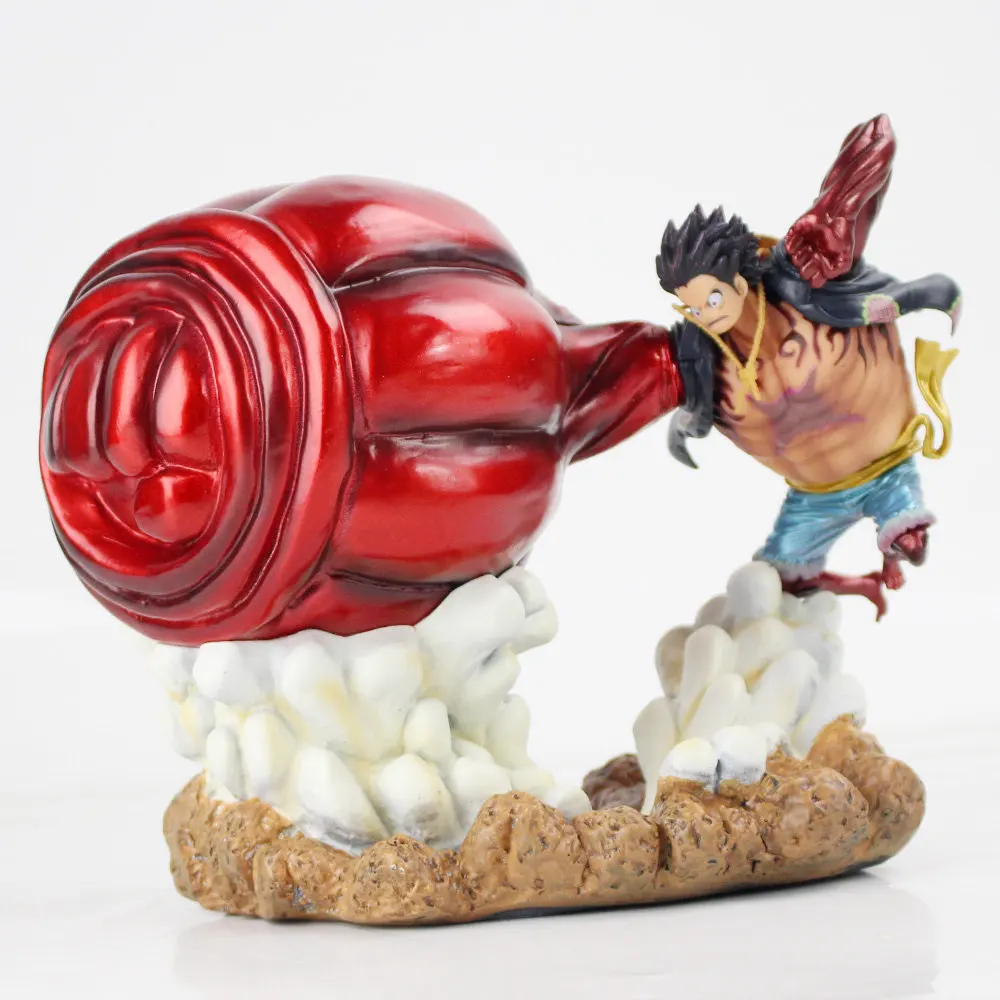 Style B No Box Аниме одна деталь Обезьяна D Луффи фигурка шестерни четыре 4th King Kong пистолет Dressrosa Луффи модель игрушки - Цвет: Style B No Box