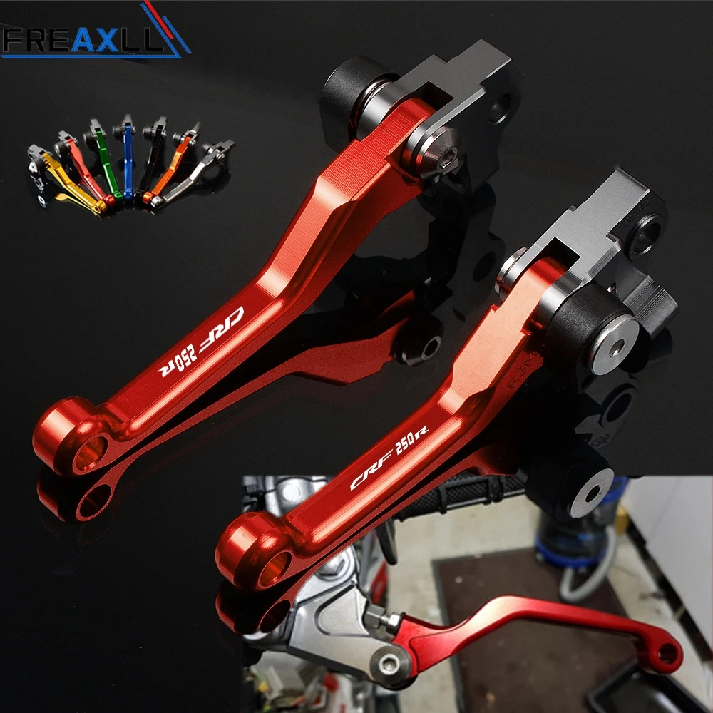 Для Honda CRF250R CRF 250R 250 R 2004 2018 CNC для мотокросса мотоцикла Поворотные Рычаги
