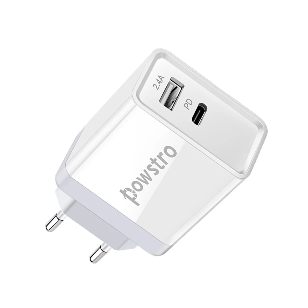 Зарядное устройство Powstro сетевое с разъемом Type C 30 Вт|charger adapter|phone charger adapterwall |