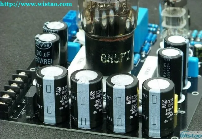 IWISTAO HIFI усилитель для наушников 6N3 SRPP Drive 6N5P 32-600 Ом Выходная мощность 1 Вт стерео Алюминиевый Чехол черный голос