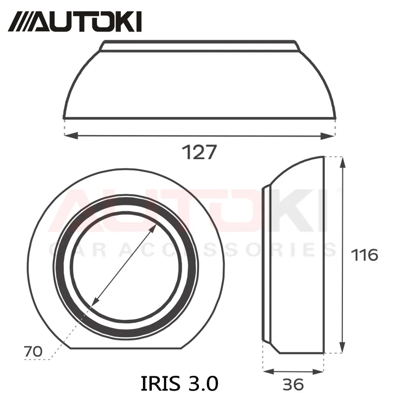 Бесплатная доставка высококачественные автомобильные фары Autoki