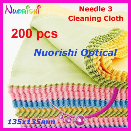 

200 pcs F130g professional glasses eyeglass cleaning cloth sunglass eyewear cloth 135mm x 135mm free shipping