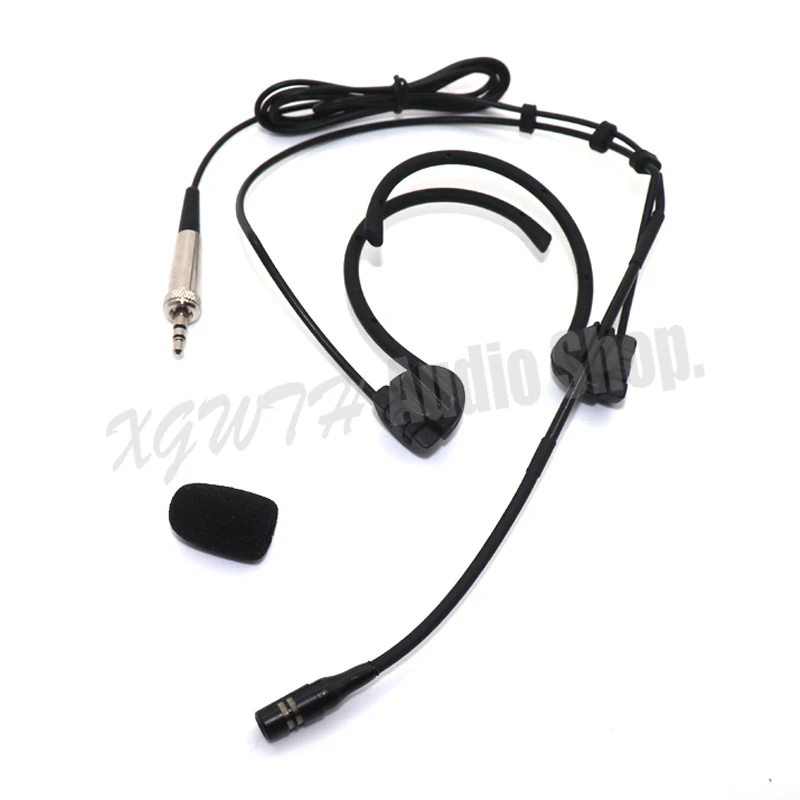 Складная двойная Ушная головка гарнитура головной микрофон для AKG Shure Audio-Technica Sennheiser MiPro Беспроводная авиационная предохранительная вилка
