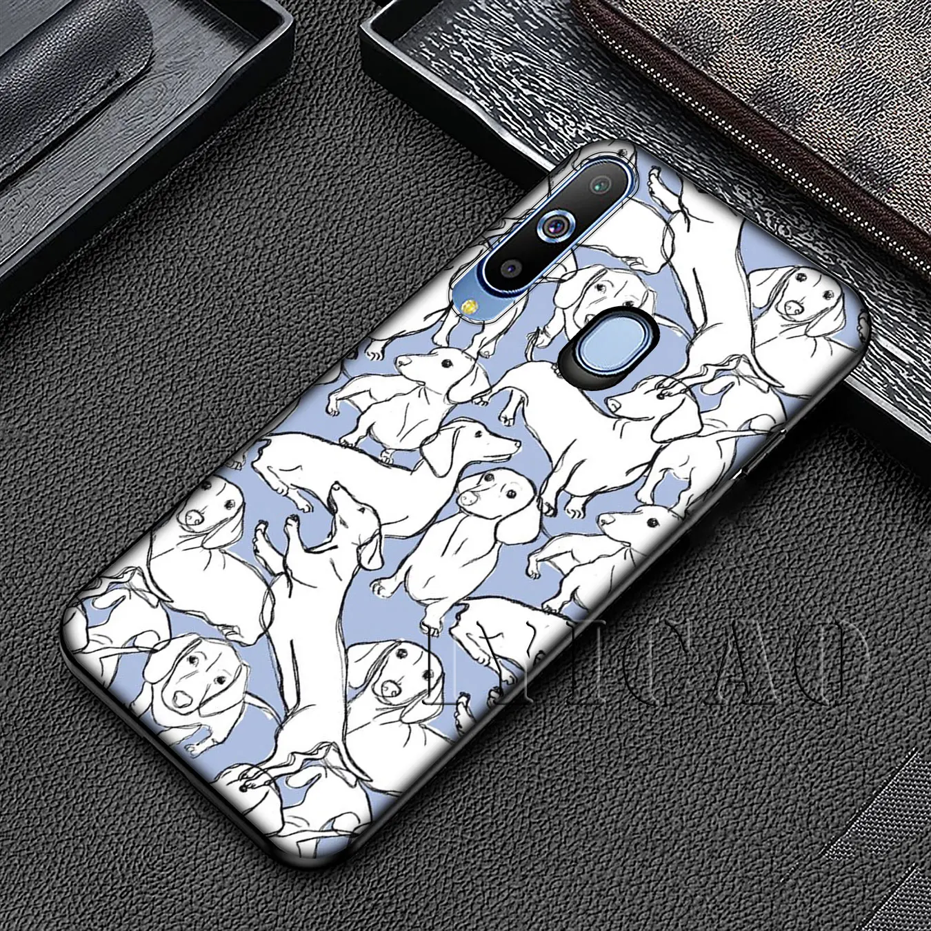 IYICAO животные милые собаки такса Мягкий силиконовый чехол для Samsung Galaxy A70 A60 A50 A40 A30