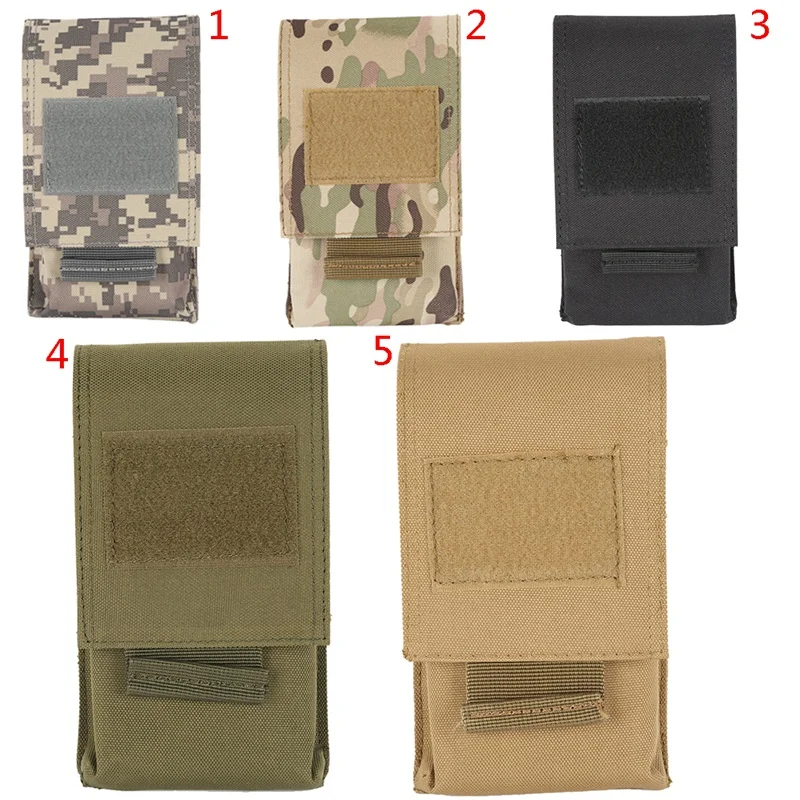 Портативный Открытый Спортивный Тактический Molle Армейский Камуфляж чехол для телефона сумка 1000D нейлон Высокое качество камуфляж аксессуары посылка
