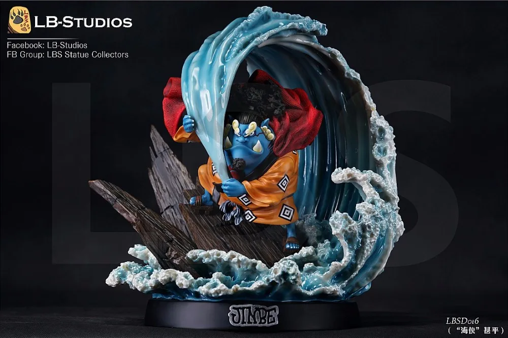 Комикс клуб один кусок lbs sd Jinbe gk смола статуя фигура игрушка для коллекции