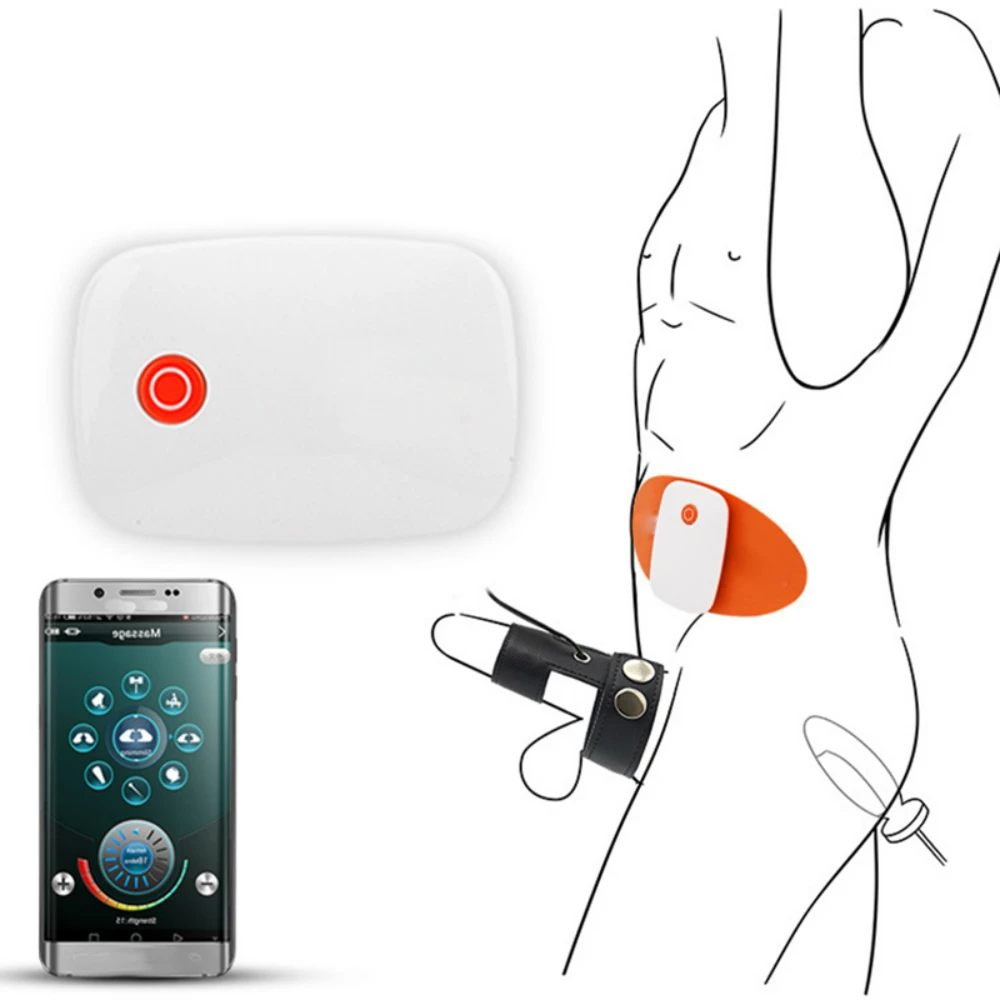 Electric Shock Anal Plug Smart APP Remote Control USB Charge Vagina Vibration Penis Ring Sex Toys For Men Masturbator | Красота и