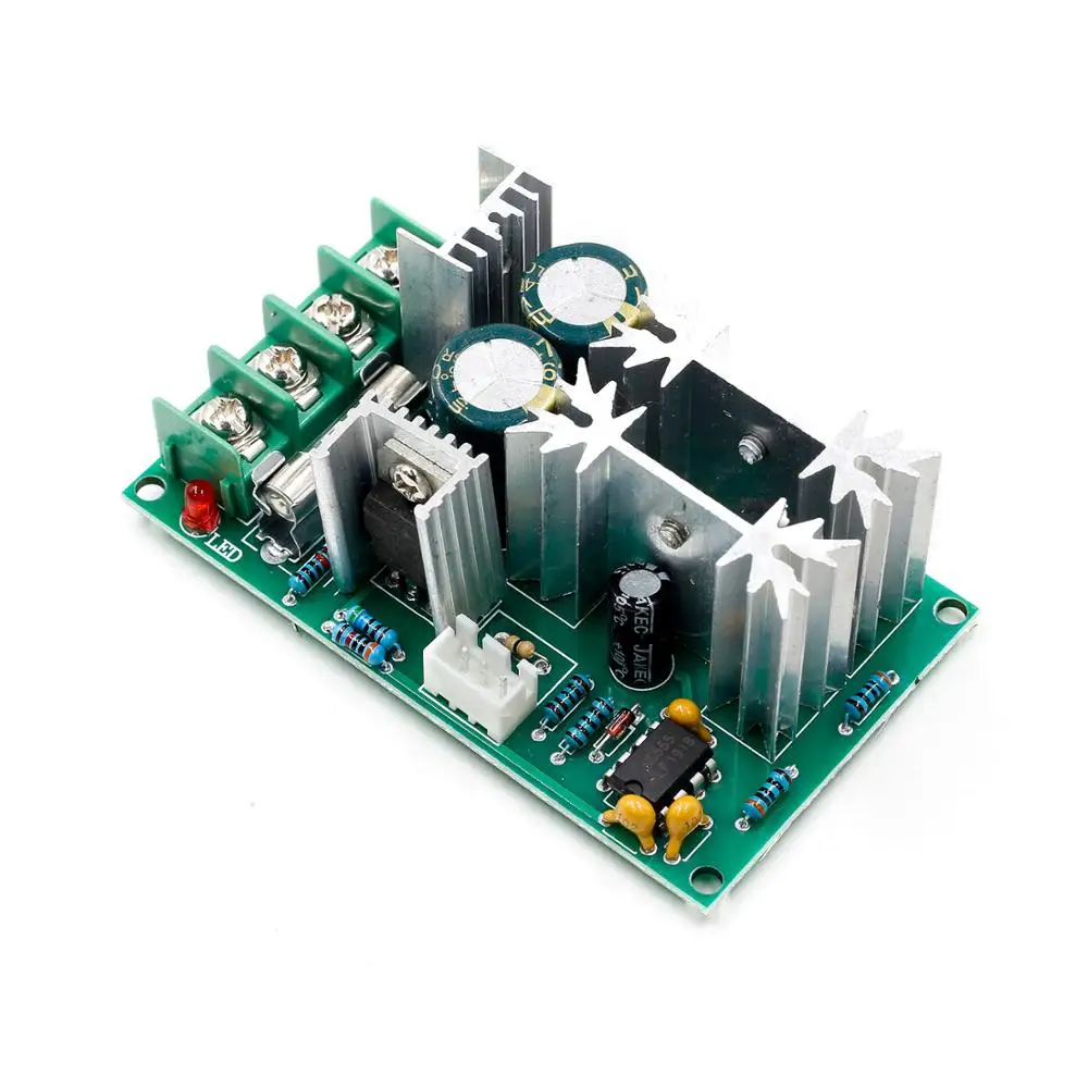 Регулятор скорости двигателя PWM переключатель регулятора постоянного тока 10-60 в