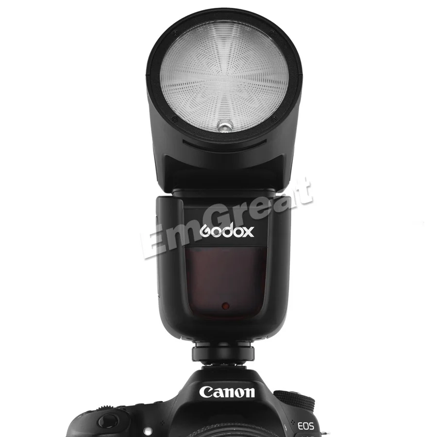 Вспышка Godox V1 с круглой головкой V1C V1N V1S фонарь для камеры SONY Canon Nikon Fujifilm Olympus TTL HSS