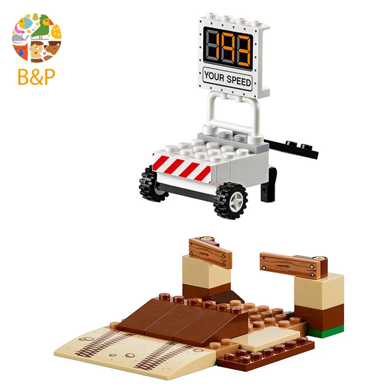 10742 99 шт. Pixar Cars 3 Lightning Juniors Smokey's Garage Building Block Brick Toys для детей подарок совместимый