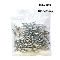 1" ручной Клепальщик для 3/32", 1/", 5/32", 3/1" заклепки