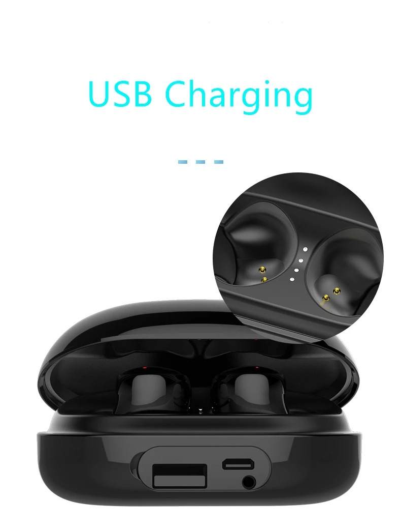 Оригинальные наушники C5 TWS IPX8 Bluetooth V5.0, спортивный сабвуфер, стерео звук, сенсорное управление, шумоподавление, без задержки, игровая гарнитура