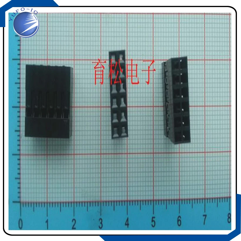 20 шт. 2 * 6Pin Du pont 54 мм Dupont разъем штекер 2X6PIN оболочка перемычка|2.54mm female dupont|female