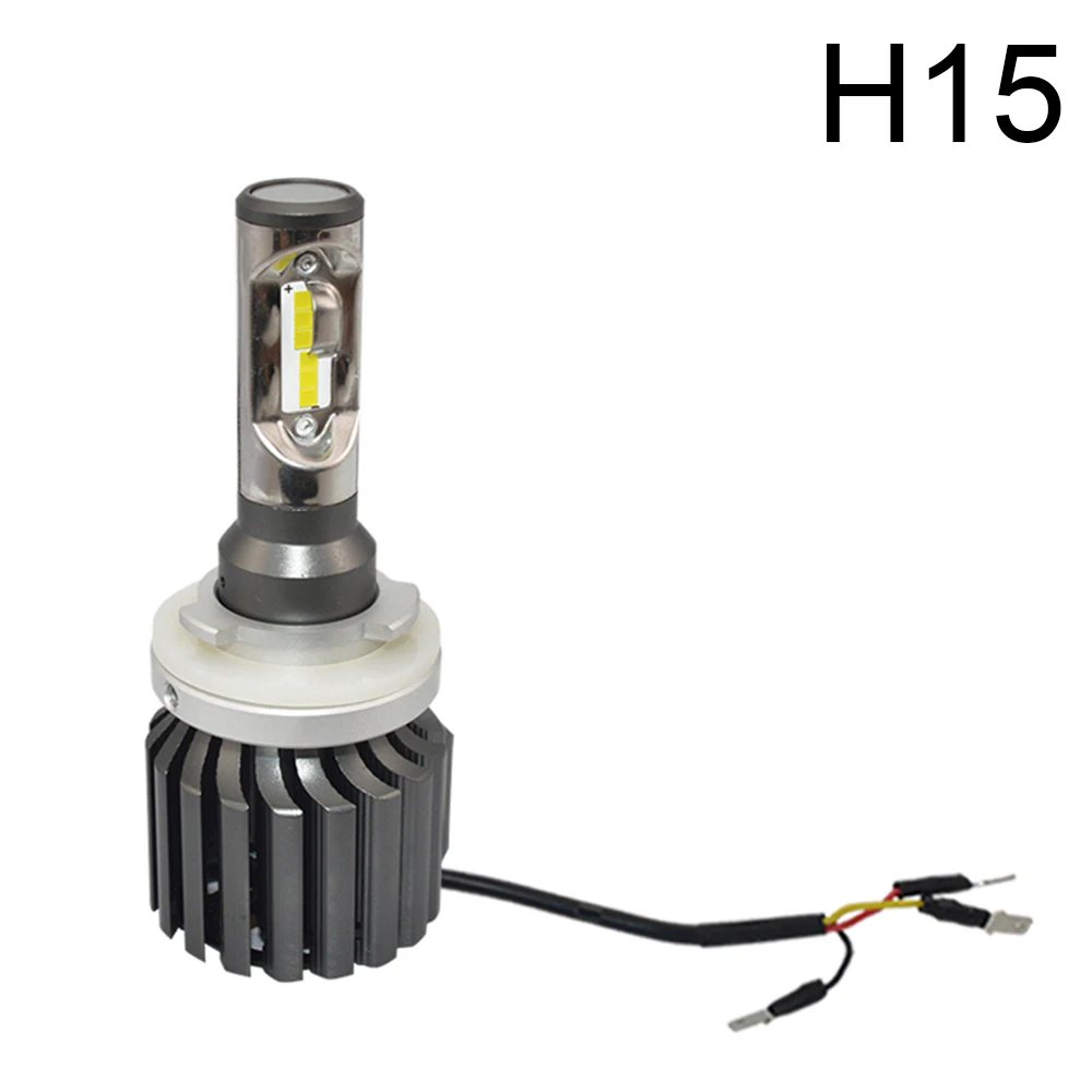 EURS V1S Canbus фар автомобиля светодиодный H4 H7 6000K светодиодный лампы H11 H8 H1 H3 9005 9006 880 881 H27 H15 PSX24W 5202 Противотуманные фары для автомобилей