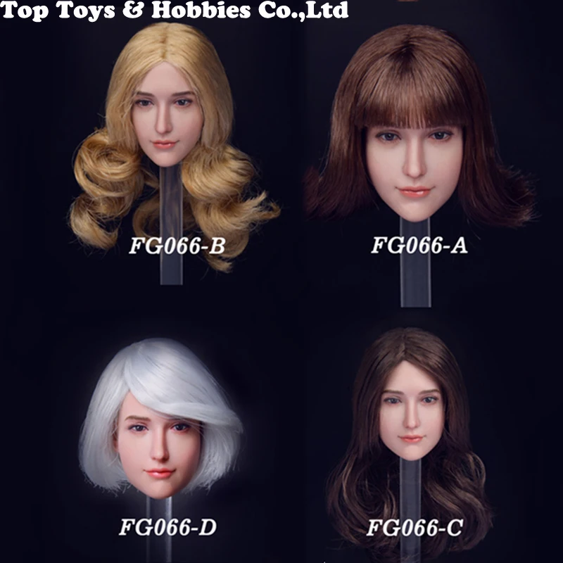 Игрушки Fire Girl 1/6 FG066 Европейская и американская Милая женская резьба на голову для