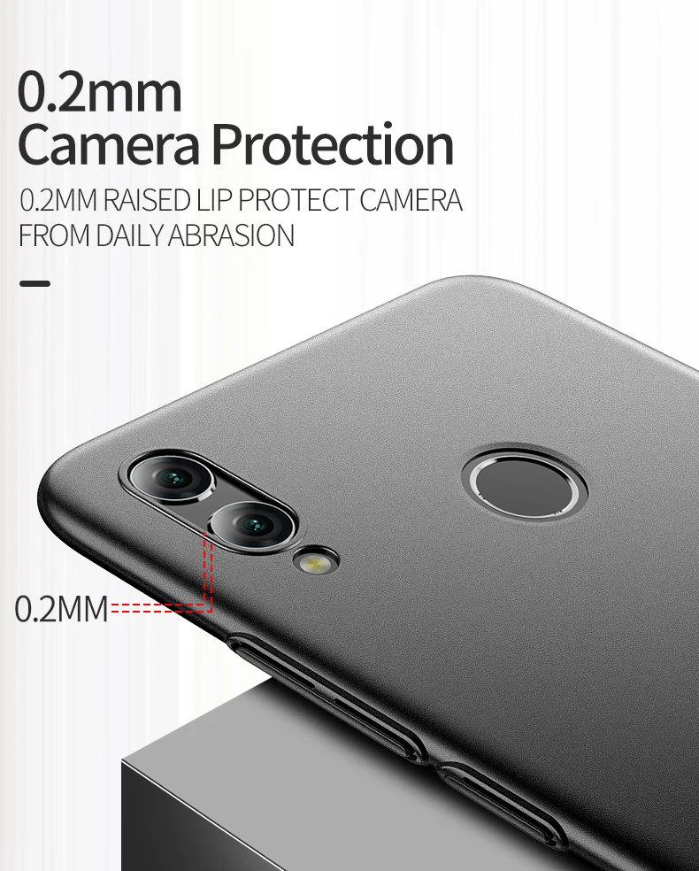 Тонкий чехол s для Honor 8X, жесткий легкий Чехол из поликарбоната, Ультратонкий матовый чехол для huawei Honor 8X Honor 8X Max 7X 6X, чехол для телефона