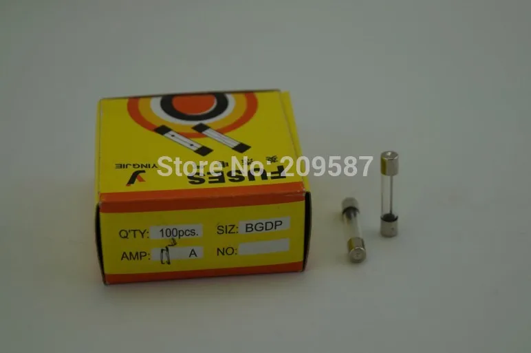 Стеклянный предохранитель с быстрым выдувом, 100 шт., 5x20, 5x20 м, 5 мм x 20 мм, 250 в, а, а, 1 А, 2 А, 3 А, 5 А, 6 А, 7A, 8 А, 10 А, 15 А, 20 А, предохранитель высокого качества