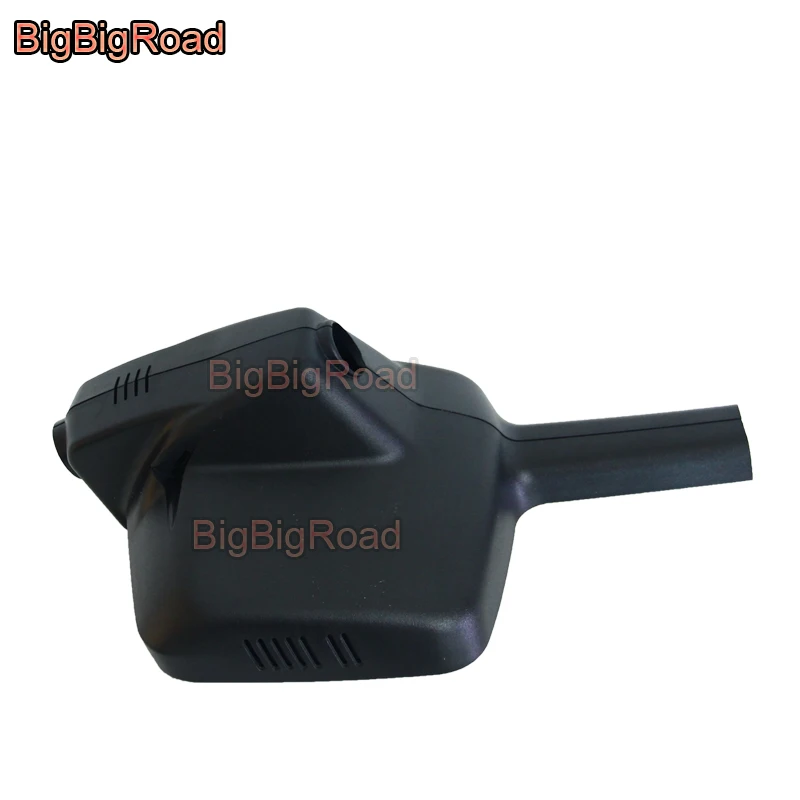 Автомобильный видеорегистратор BigBigRoad с Wi Fi двумя камерами объектив FHD 1080P для Peugeot