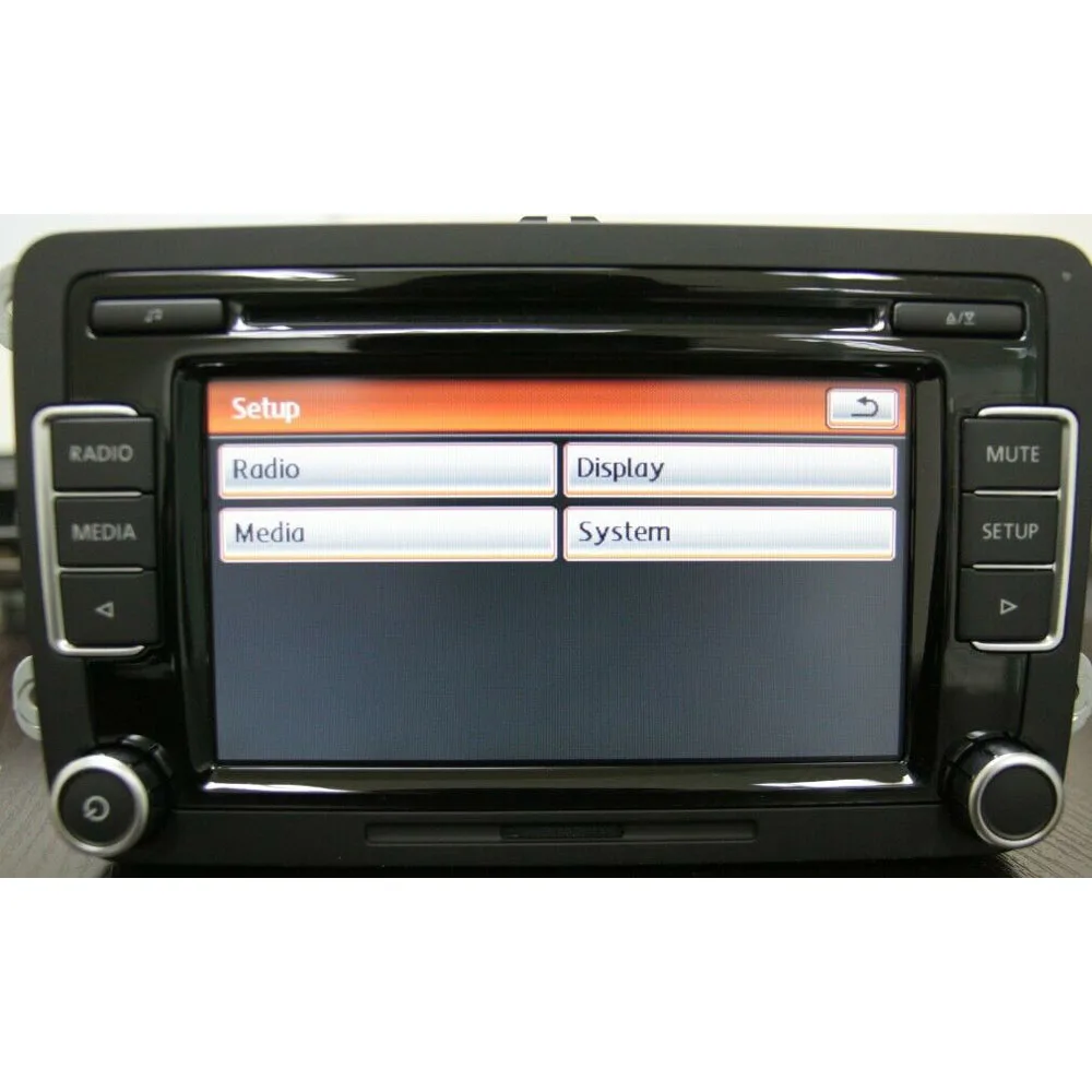 Автомобиль sreteo Радио RCD510 двойной DIN полный сенсорный экран USB MP3 6CDs AUX OPS для Volkswagen Golf Tiguan Touran Passat Caddy Polo