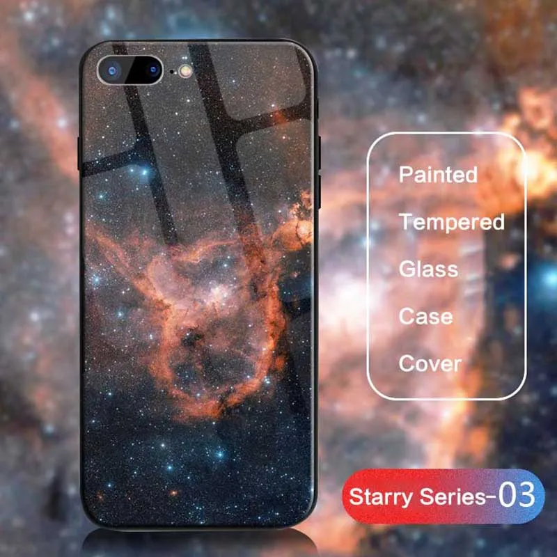 Lovely Fashion TPU Bumper Tempered Glass Back Panel With Painted Anti-scratch Shockproof Case Cover for iPhone X 8 7 6 6S Plus |