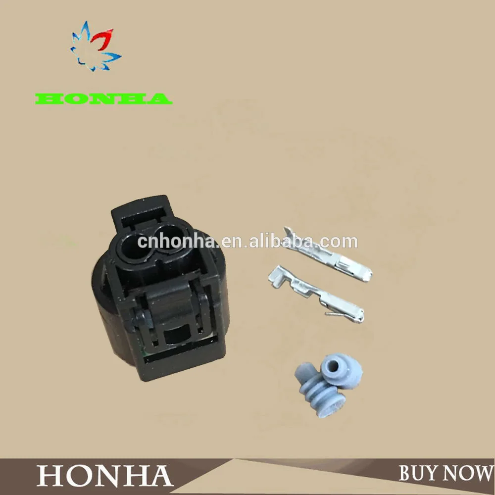 AMP/ TYCO sensor 2 pin female auto plastic connector plug 968405 1 с клеммами и уплотнениями|tyco bmw|tyco plasticsbmw |