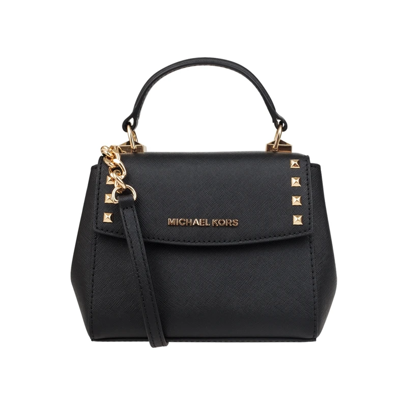 Michael Kors Karla Mini Leather Studed Crossbody Satchel Bag 35T8GKGC0L | Багаж и сумки