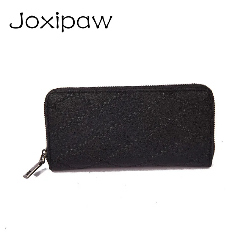 

2018 Latest Women leather Leaf Long Wallet Female Coin Purse Change Clasp Purse Money Bag Card Holders Womens Wallets And Purses