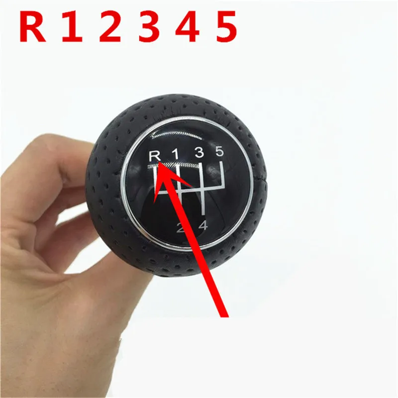 23mm R12345 23 мм Руководство пользователя/5/6 Скорость ручка переключения рулевого механизма автомобиля Рычажная ручка стилус для Audi A3 S3 8L 1.6L 1996 1997 1998 1999 2000 2001 2002 2003 - Название цвета: 23mm R12345